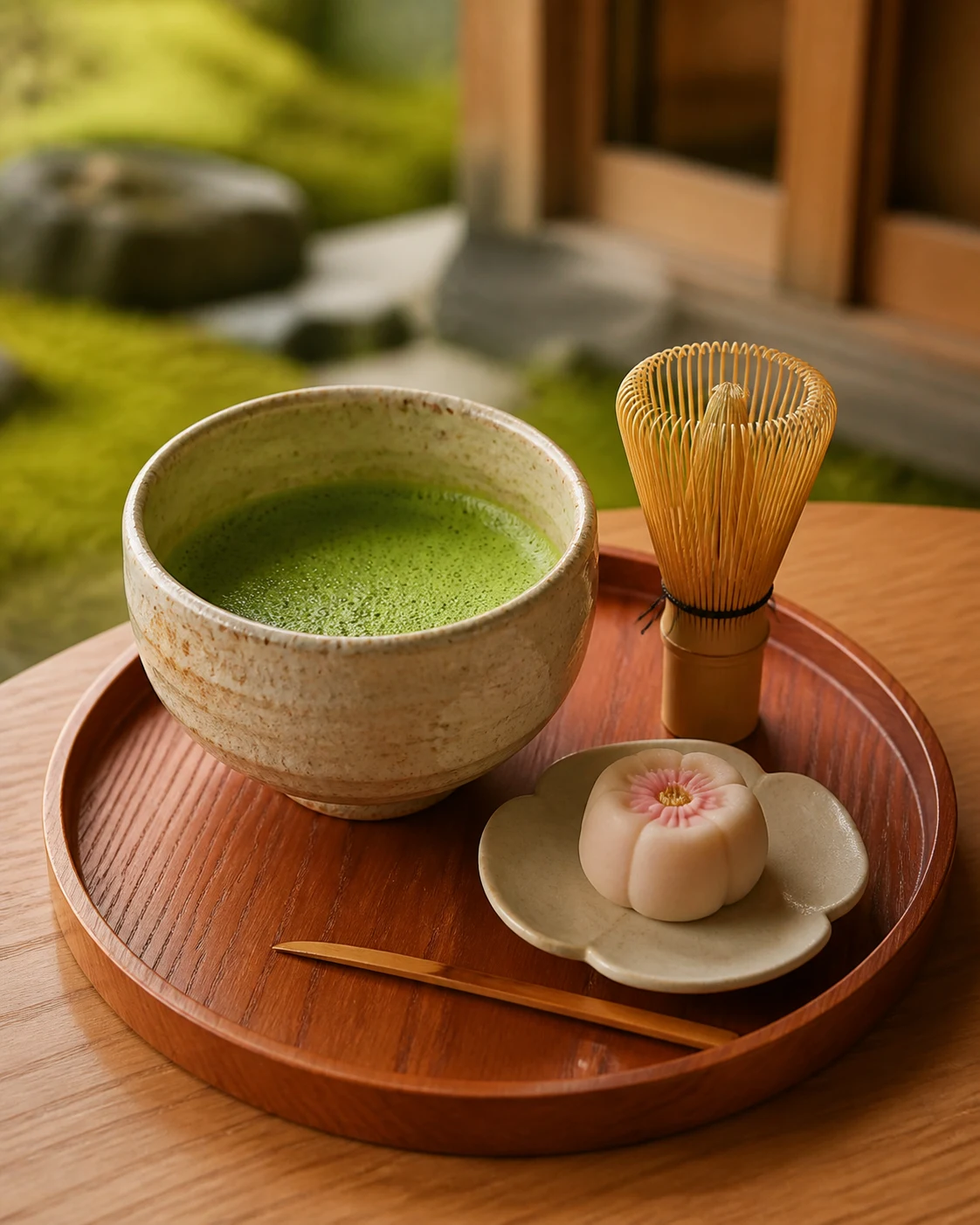 อุสุฉะ พิธีชงชา เสิร์ฟที่ UJI Matcha Tea House